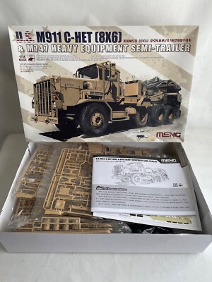 MENG U.S. M911 C-HET (8X6) & M747 Heavy Equipment Semi-Trailer 1/35 SS-013