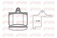 Remsa BremsbeläGe Bremsbelegsatz Hinten Passend FüR CitroëN C5 III Break