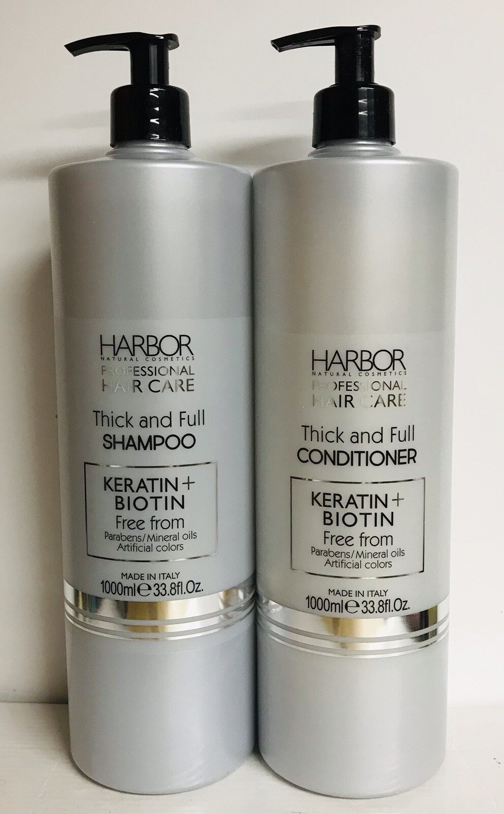 2Pack Harbor Thick & Full Shampoo & Conditioner with Keratin