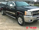 for:2007-2013 Chevy Silverado 1500/2500 Stainless Fender Well  Flare Trim 1"