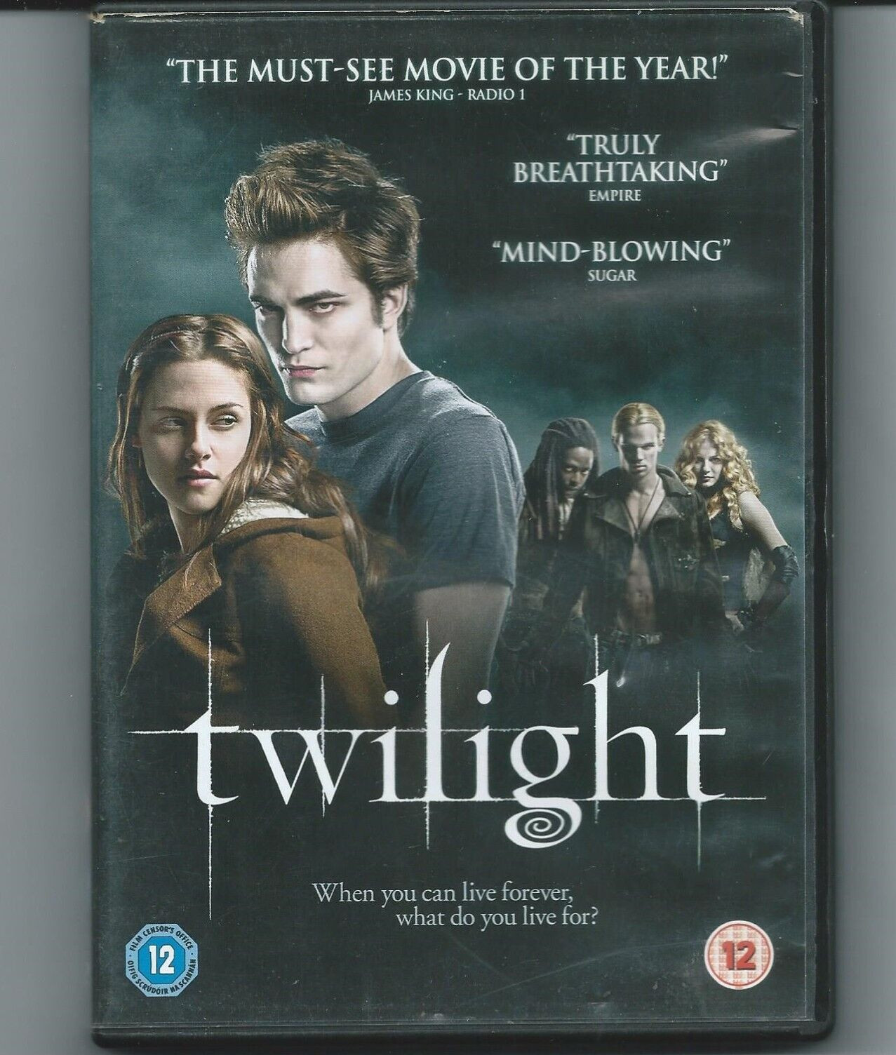 Twilight DVD 2008 Film Rated 12 Drama Fantasy Romance Vampires 117 Minutes Used