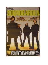 Soundgarden Posters Berlin '96 Strip Shot Concert