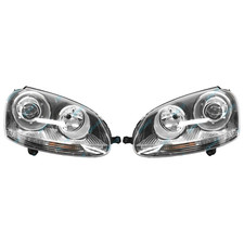 Xenon HID Projector HeadLights PAIR LH+RH For VW Golf Mk5 V 2006~2009 R32 NEW