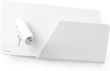 LED WALL LAMP READING RECESSED USB PORT BEDROOM WHITE DESIGNER METAL FARO 62122