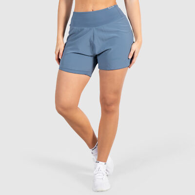 Smilodox Damen Shorts Advance Pro 2in1 - Kurze Hose im Shapes Fit