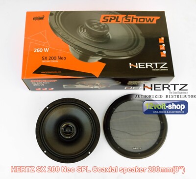HERTZ SX 200 Neo SPL Show 200mm(8'') Compact Coaxial Speakers