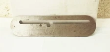 Vtg Craftsman 103 8" table saw insert plate 12" x 3"