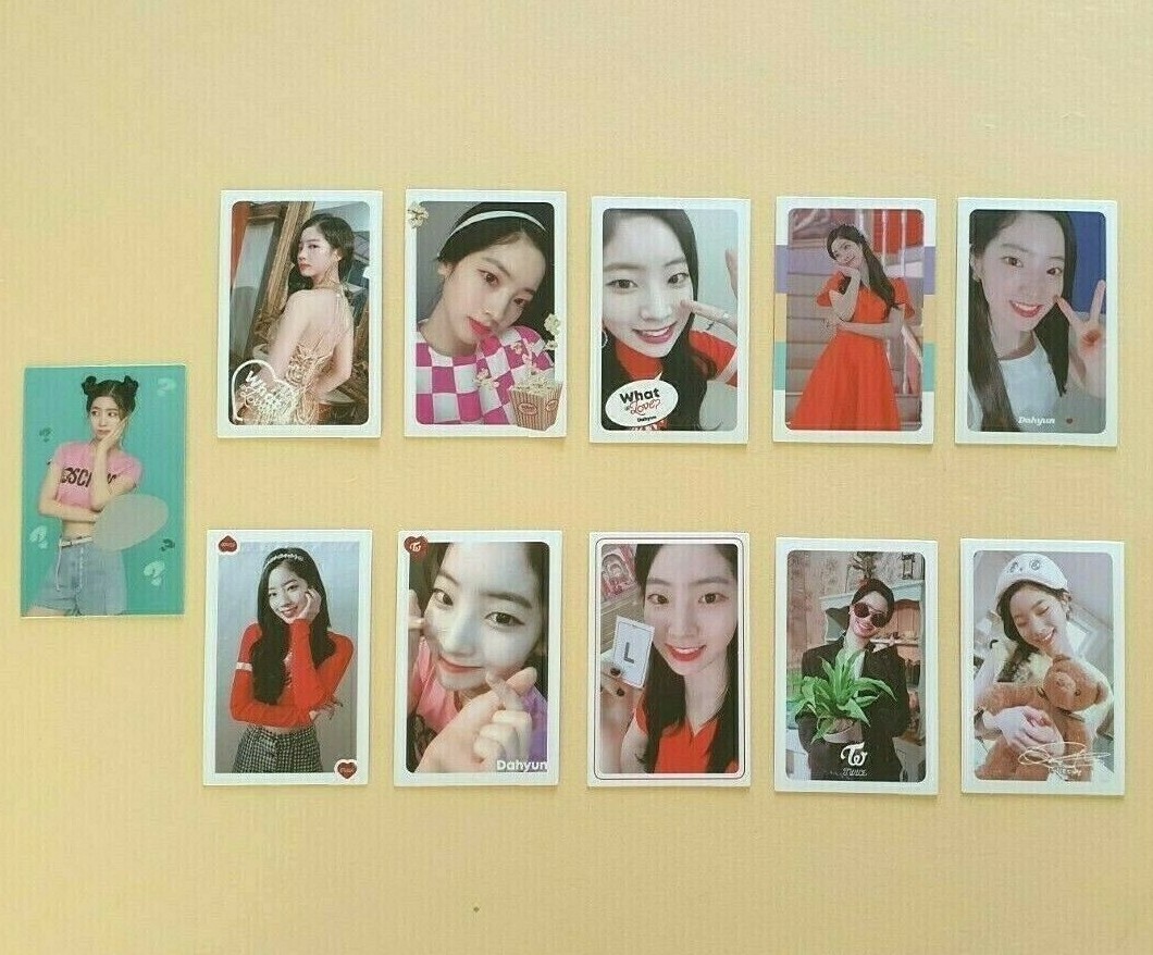 TWICE 5th mini album What is love Official Photocard photo card
