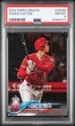 2018 Topps Update Shohei Ohtani  #US-189 PSA 8 - 690A