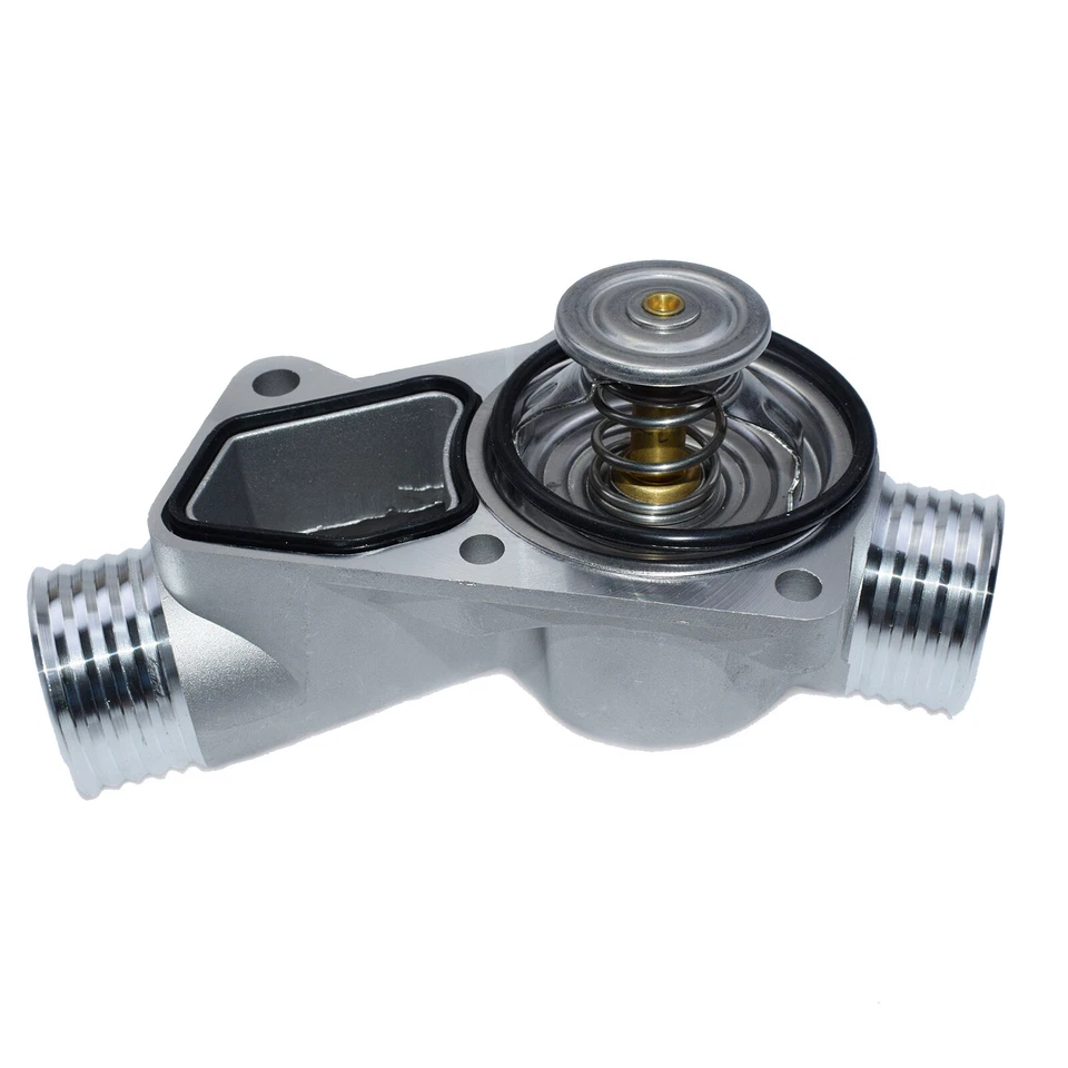 Termostato con kit de carcasa de aluminio para BMW 320i 323i 325i 520i 525i E34 E36 Z3 Foto 4 de 4