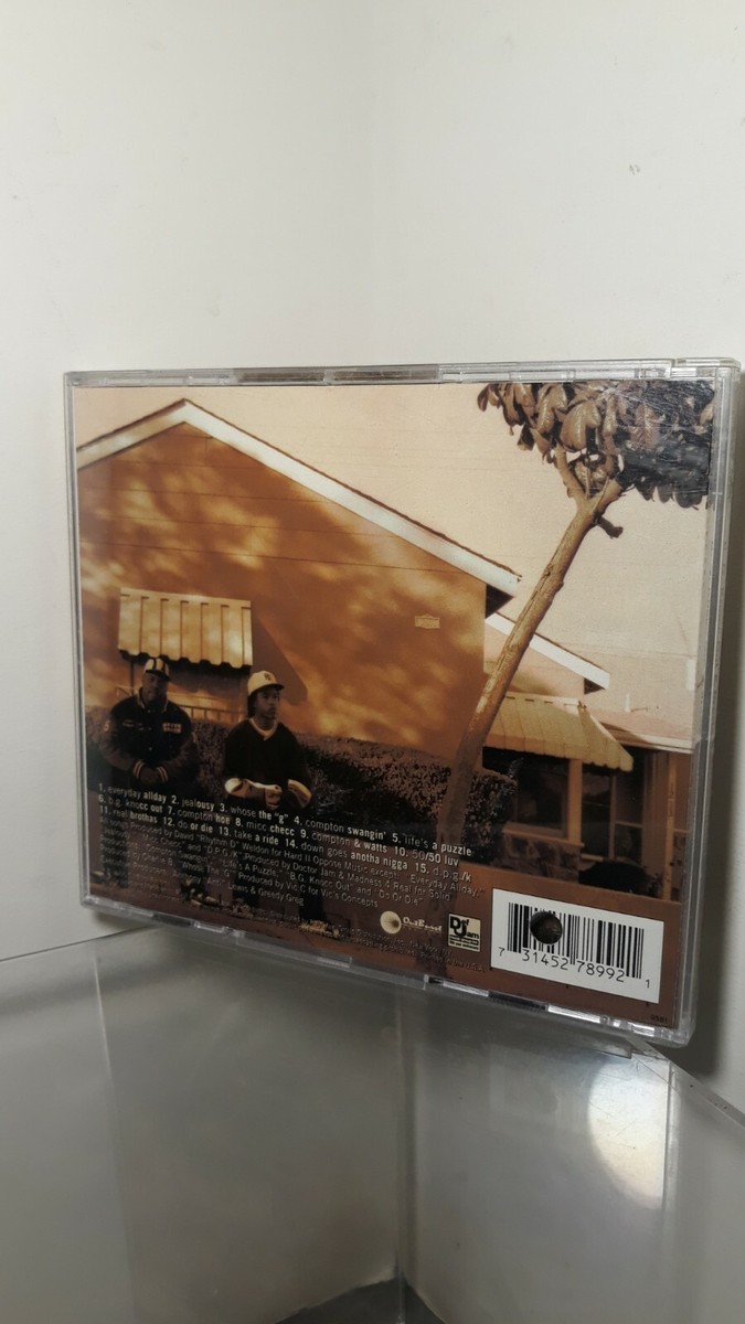 B.G. KNOCC OUT & DRESTA - Real Brothas - CD - Promotional