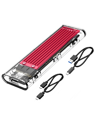 ORICO M.2 NVME Enclosure 10Gbps Clear External SSD Case for 2280 2260 2242 2230 - Bild 12 von 12