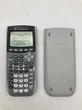 Texas Instruments TI-84 Plus Silver Graphing Calculator With Cover - Fast Ship