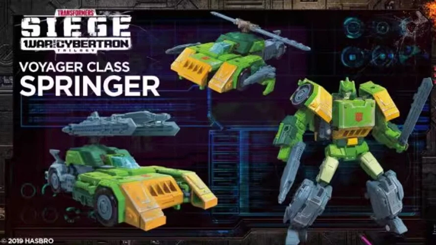 Transformers Springer Autobot Hasbro Siege War for Cybertron Action Figure Toys! - Image 4 of 4
