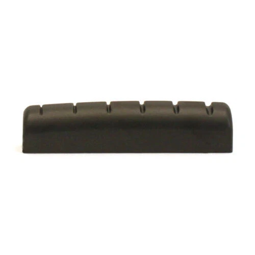 Graph Tech Black TUSQ XL 1/4" Epiphone Style (post-2014) Slotted Nut, PT-6061-00