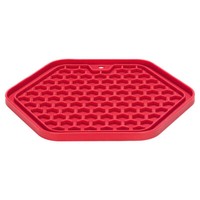 Beeztees Leckmatte Hexagon FüR Hunde Pink 23X20Cm Silikon SpüLmaschinenfest