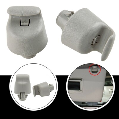 1 Pair Grey Sun Visor Retainer Clip Holder/For for NISSAN Murano