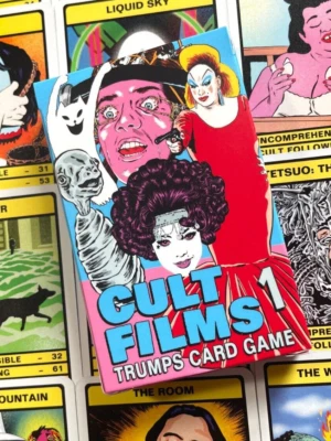CULT FILMS Vol.1 Trumps Card Game (Pink Flamingos, Eraserhead, Hausu, Hausu)