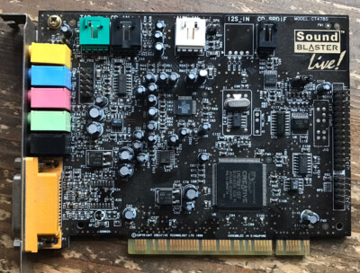 Creative Sound Blaster Live! PCI (CT4780) Sound Card