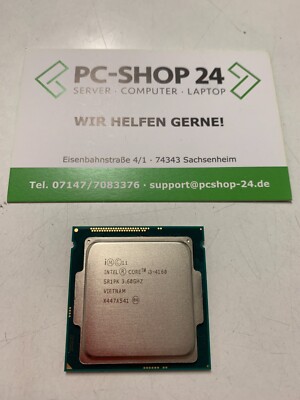 Intel  Core  Prozessor CPU i3-4160  (2x 3.60GHz) SR1PK Sockel 1150