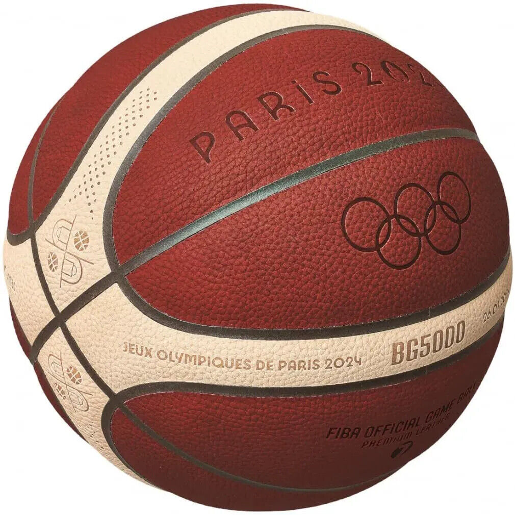 Molten BG5000 Paris Olympics License Basketball B7G5000-S4F Molten BG5000 Paris Olympics License Basketball B7G5000-S4F