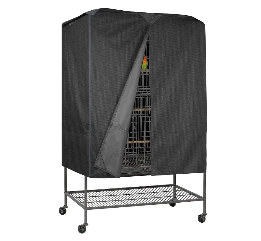 Explore Land Pet Cage Cover with Removable Top Panel