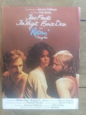 Poster RETURN HAL ASHBY JANE FONDA BRUCE DERN JON VOIGHT 40x60cm
