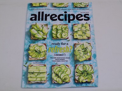 All Recipes Magazine Spring 2023 Easy Cucumber Sandwiches 10th Anniversary Issue