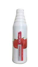 Gelart -  1 KG Strawberry  Flavour - Ice Cream, Sweet & Desserts Topping Sauce