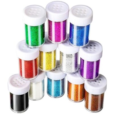  Glitter, Fine Glitter, Glitter for Resin, Glitter Crafts and Arts, 