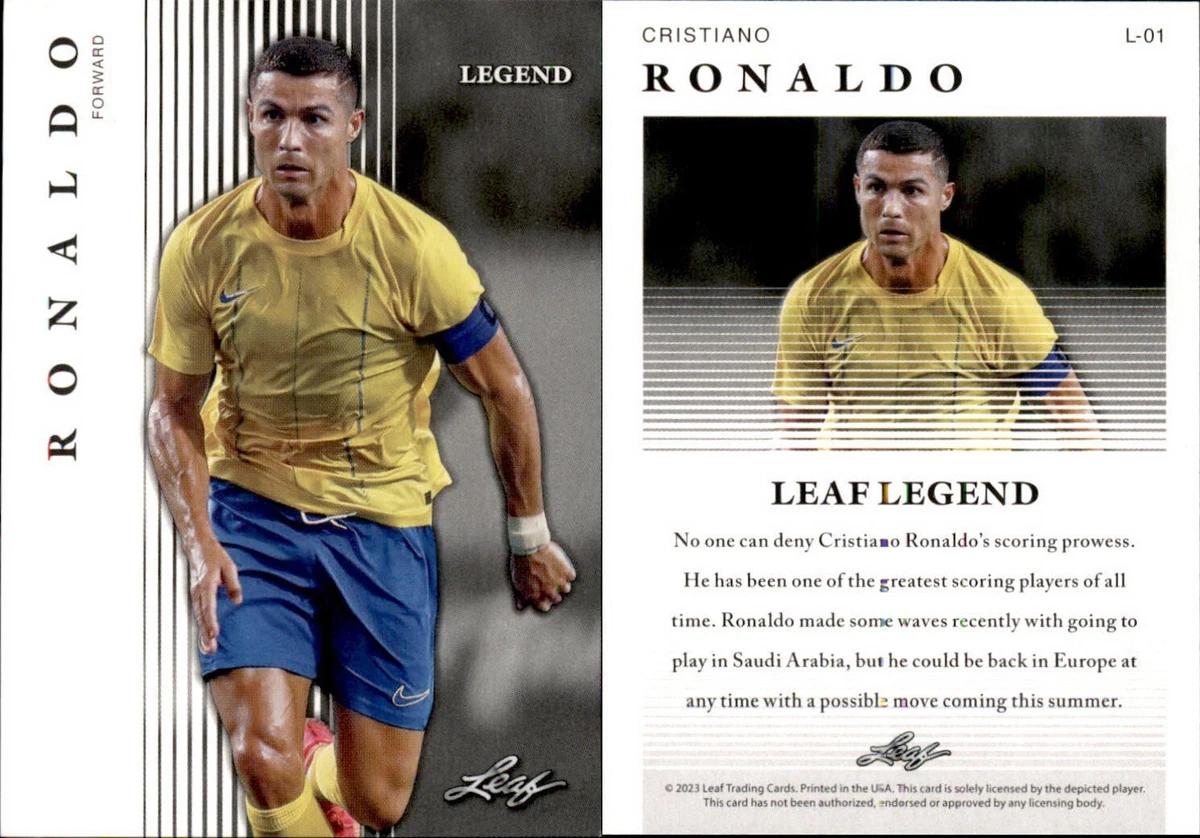 2023 Leaf Special Release - Cristiano Ronaldo #L-01 for sale | eBay