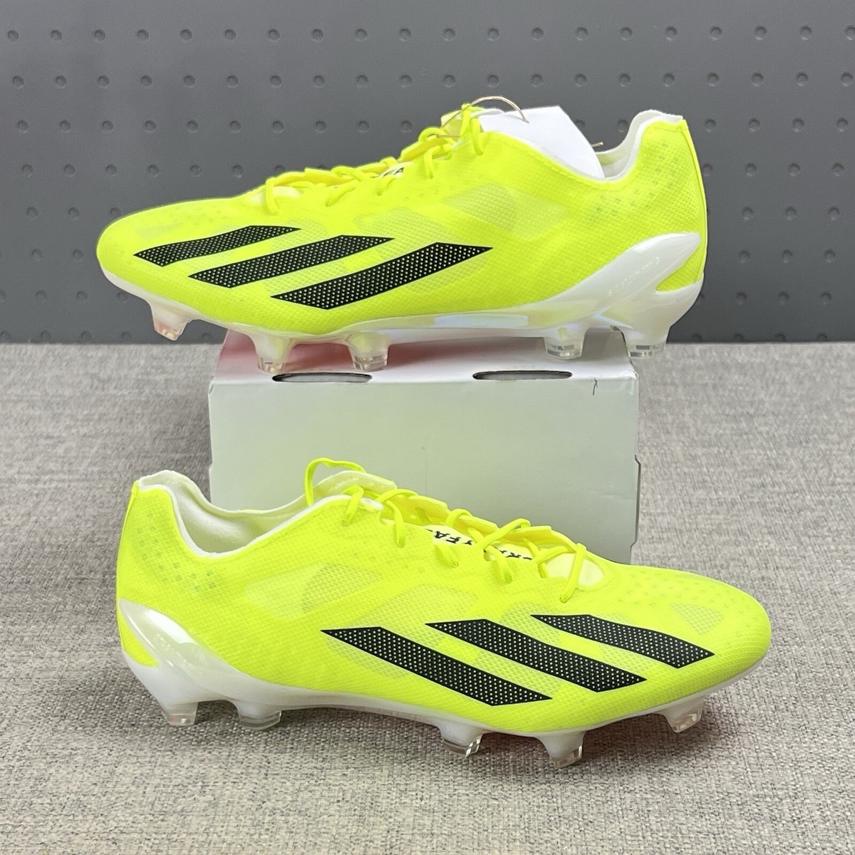 Adidas X Crazyfast+ FG Solar Energy IE2375 Soccer Cleat Sz 5 Mens Adidas X Crazyfast+ FG Soccer Cleats Solar Energy  main image 4
