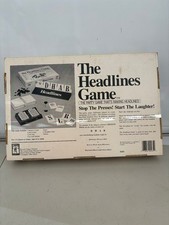 The Headlines Game Bicycle Games Board Game 2-12 Players Ages