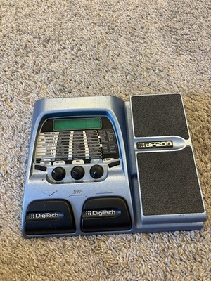 DIGITECH BP80 Modeling Bass Processor Pedal - Vintage, No Power Cord Blue