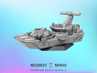 River Monitor Fleet | 1:265 | 285 | 6mm Battletech Scale |