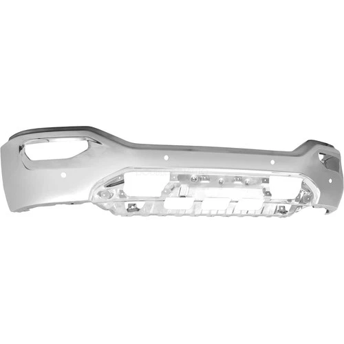 For 2016-2018 GMC Sierra 1500 Steel Front Bumper Cover Chrome W/Sensor Holes