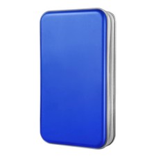 DVD Case, Bivisen CD Case Holder Wallet Binder 96 Capacity 96 Capacity, Blue