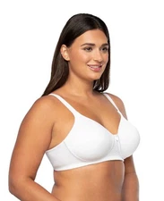 Vanity Fair Radiant Bra Wireless Back Side Smoothing Full Coverage Support 44DDD