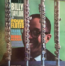 Billy Taylor With Four Flutes LP 33 RPM NEAR MINT Riverside Records