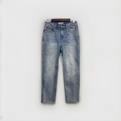 We The Free Jeans 30 Thirty Distressed Frayed Raw Hem