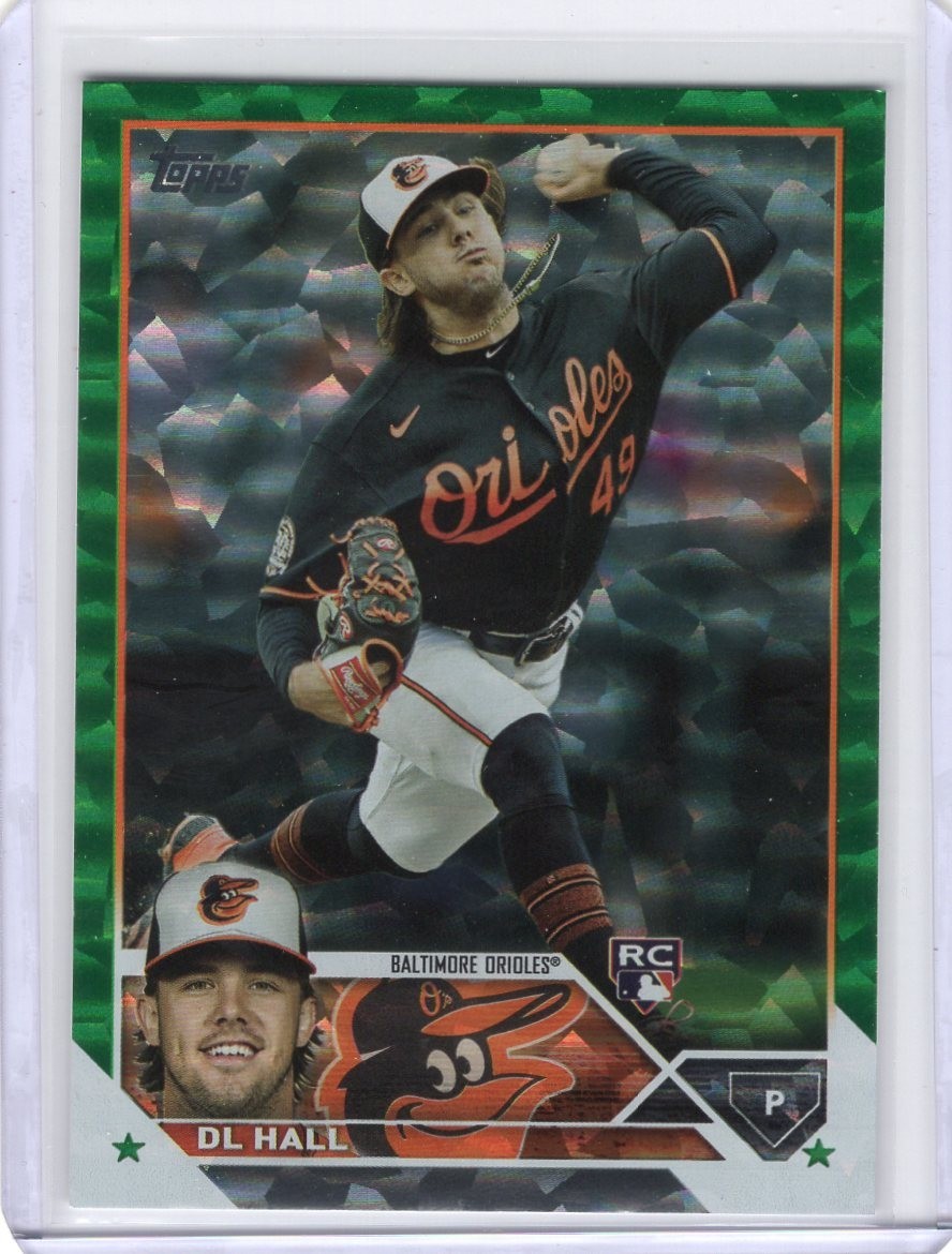 2023 Topps Series 2 - DL Hall #547 Green Foil /499 (RC)
