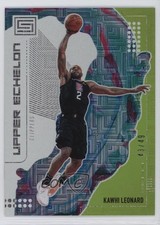2019 Panini Status Upper Echelon Green Escher Squares /49 Kawhi Leonard #2 7xr