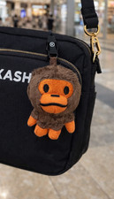 A Bathing Ape BAPE Baby Milo Plush Keychain Charm Bag Accessory NWT