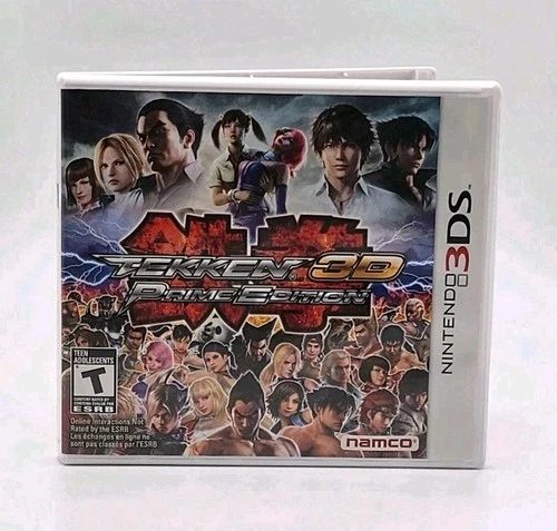 Tekken 3D -- Prime Edition (Nintendo 3DS, 2012) CIB Complete W/ Manual [Tested]