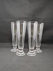 SET OF FOUR! 9¼" Tall Pilsner Glasses by Marquis WATERFORD Crystal Vintage Beer