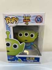 Figura de acción Funko Disney Toy Story 4 Alien #525 con protector