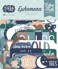 Echo Park Ephemera-Icons, Snow Day - 3 Pack