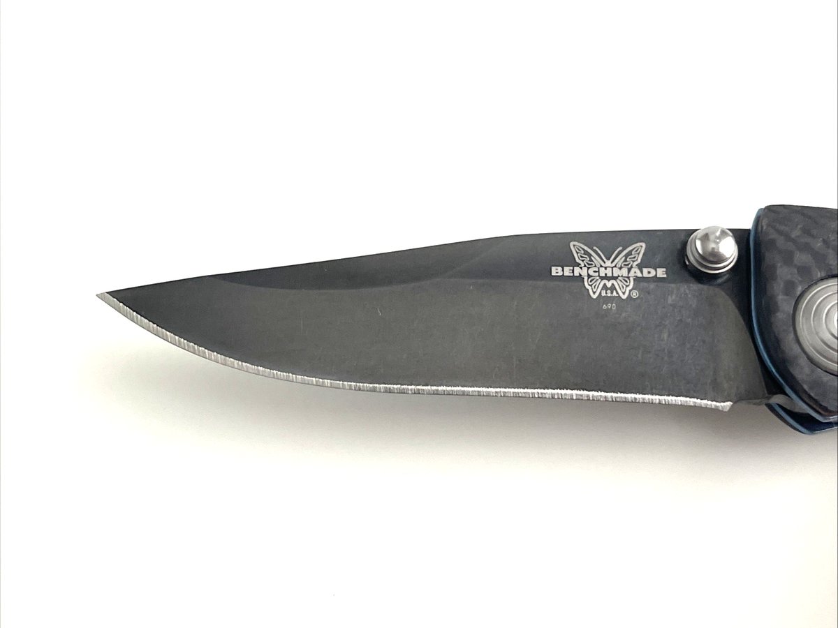 Benchmade 690BC1 Elishewitz Folding Knife Rosewood Handle Titanium