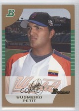 2005 Bowman Draft Gold Yusmeiro Petit #BDP130 0q5