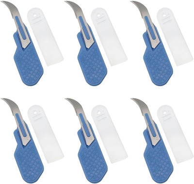 12PCS Carbon Steel Thumbtack Remover Plastic Handle Seam Ripper Household Sewing